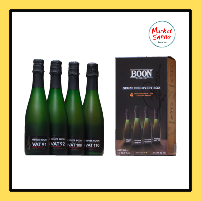 Birra Geuze Discovery Box - 4 x 37,5 cl.