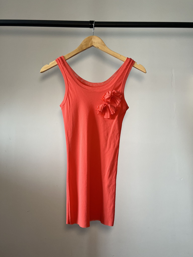 Flower mesh top #0056 