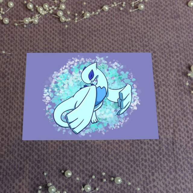 Print Lugia (Postcard & A5)
