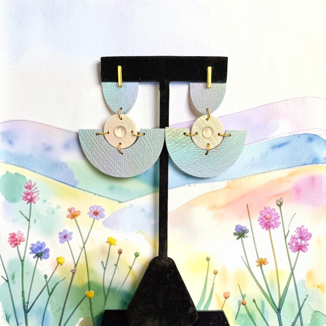 Boucles d'oreilles "Nuance d'été"