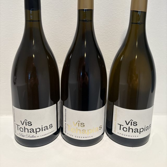 3 x vîs tchapias - poupouye 2022, les garennes 2022, petit dallas 2023