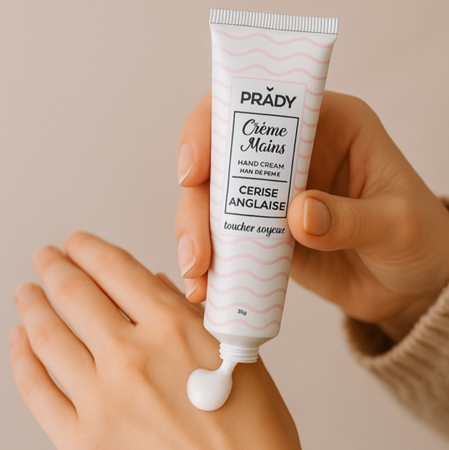Crème main cerise anglaise Prady 35 g