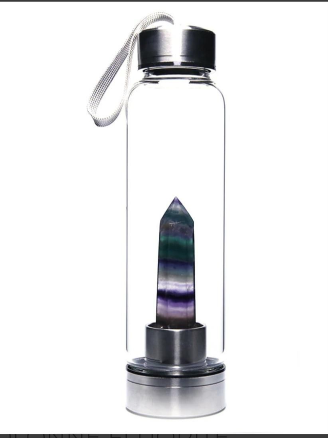 Bouteille acier inoxydable fluorite