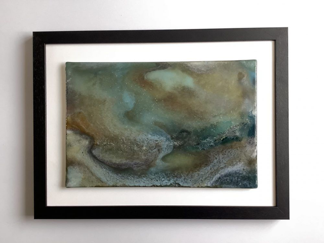 Algae – Fused Glass Wall Art