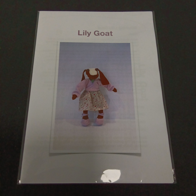 Sewing Pattern - Lily Goat