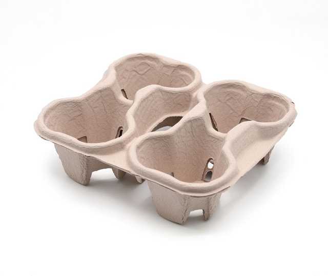 4-Compartment Paper Cup Holder Tray | BTC085