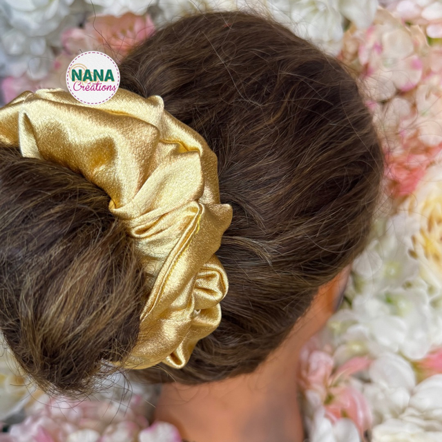 Pack Lumière Duo : Bonnet Satin + Chouchou Satin