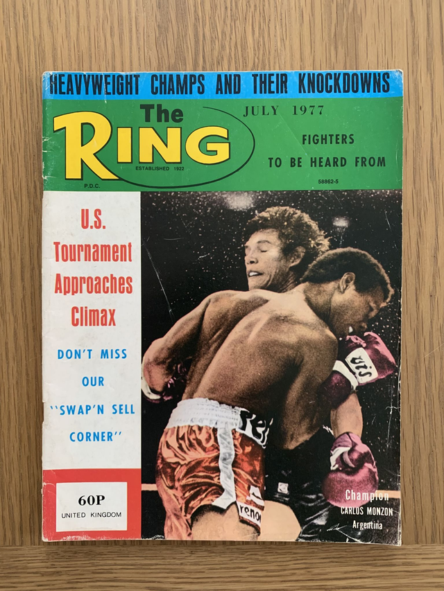 The Ring Boxing Magazine July 1977
