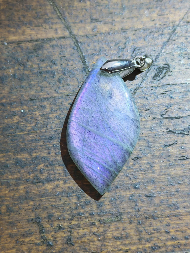 Pendentif labradorite spectrolite