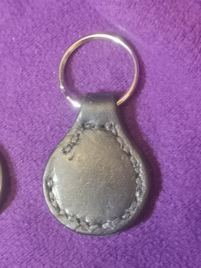 Snarling wolf Pewter or Bronze Cast Keyring