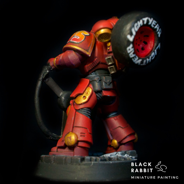 Lightning McQueen The Space Marine