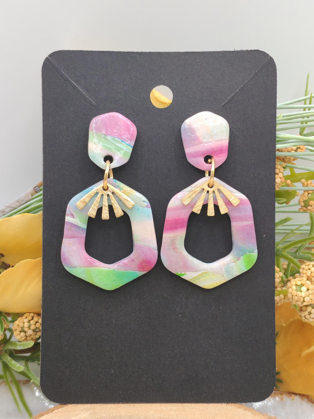 Hexago mélange de couleur.