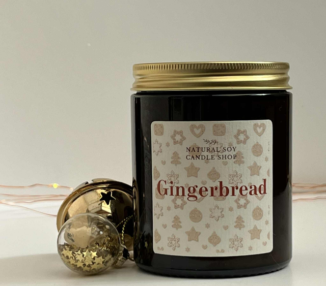 Gingerbread Soy Candle