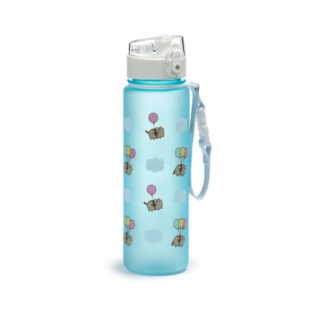 Pusheen the Cat Balloons Shatterproof Pop Top Water Bottle