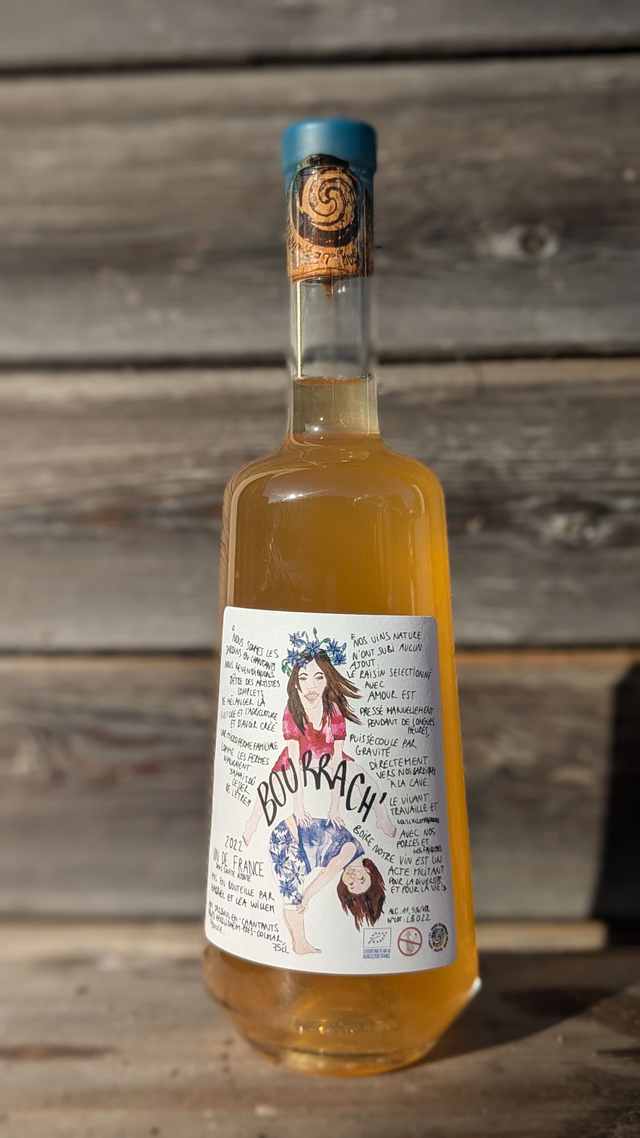 BOURRACH' 2023 Vin Vivant Les Jardins En-Chantants