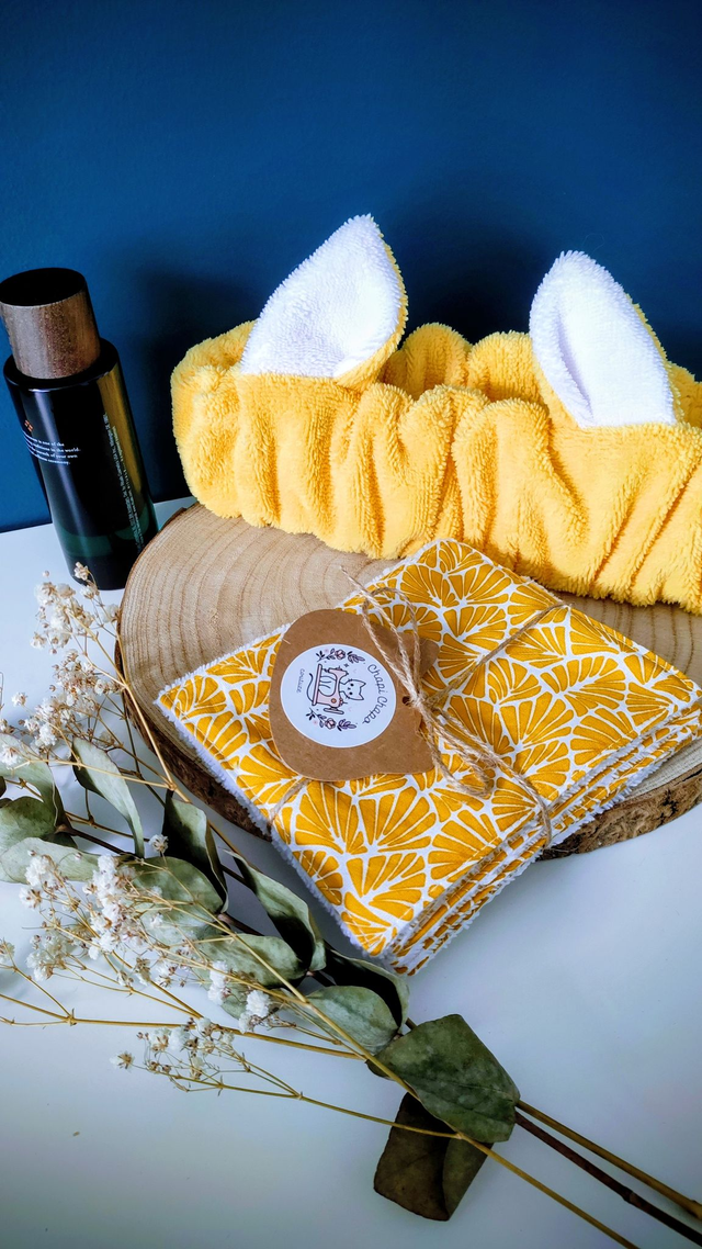 Coffret Le Chapi'Bulle – Bandeau de soin et lingettes lavables