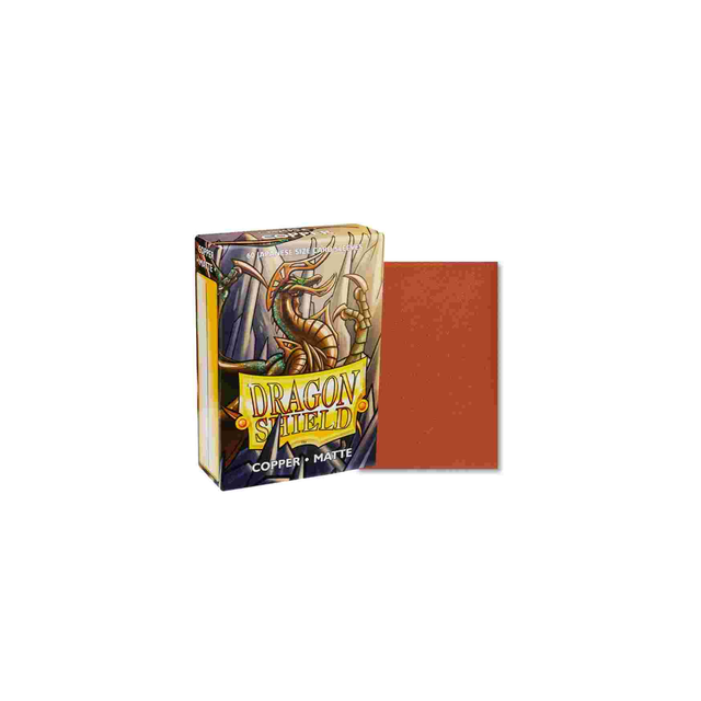 Dragon Shield Matte 60 Sleeves Japanese - Copper