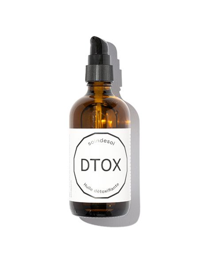 Huile détoxifiante DTOX 100 ml - soin de soi