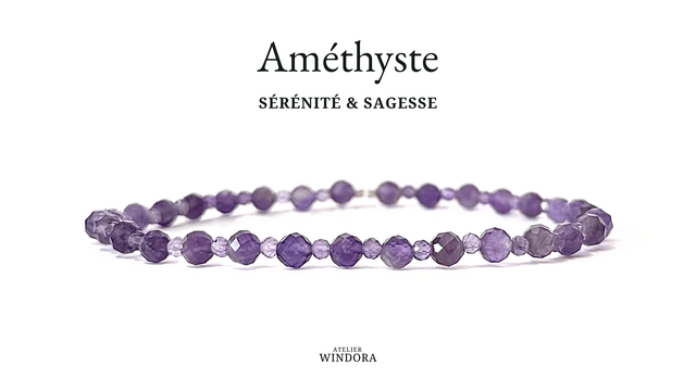 Bracelet | Améthyste - Royal Luxe