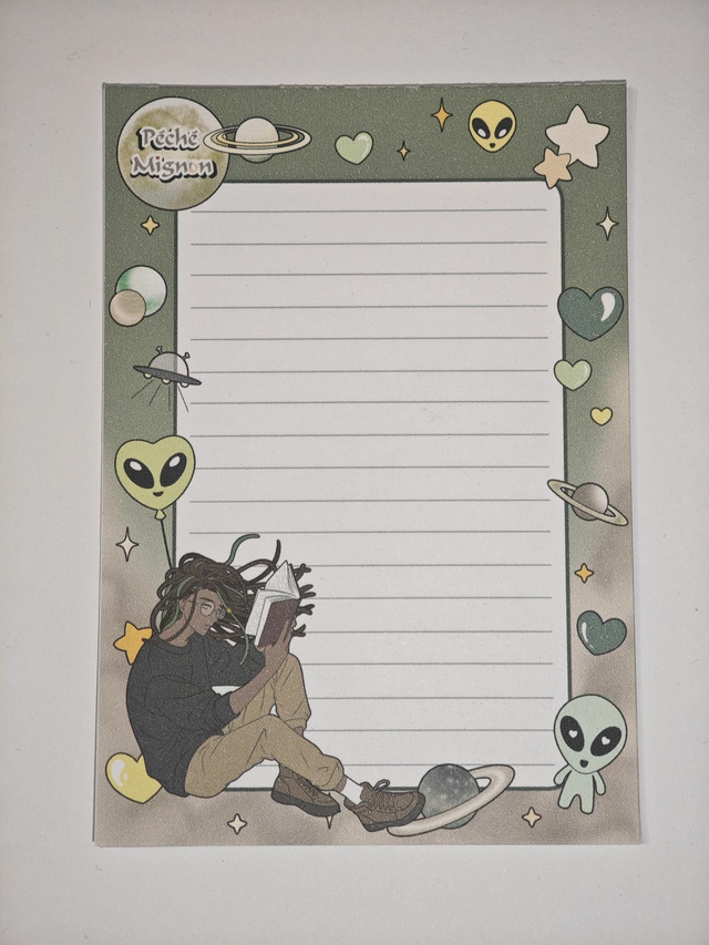 Mini bloc-notes – Collection Love Space ✨