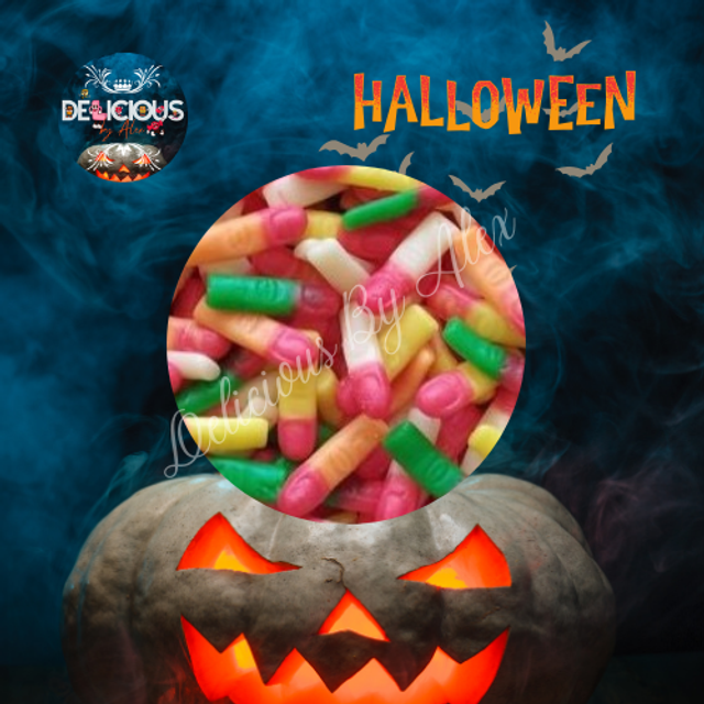 Doigts Lisses Halloween - Halal - Sans Gluten