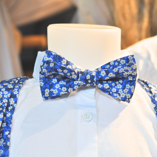 Noeud pap kid's - Mitsi Valeria - Bleu victoria