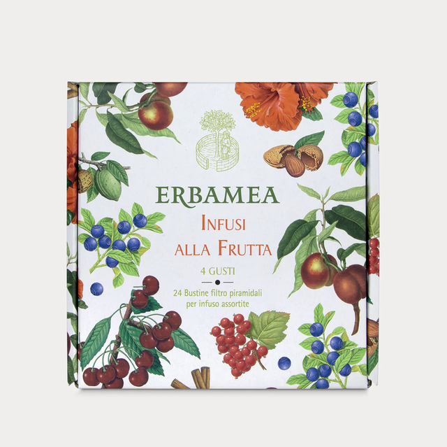 SCATOLA REGALO INFUSI PIRAMIDALI 24 bustine 4 gusti
