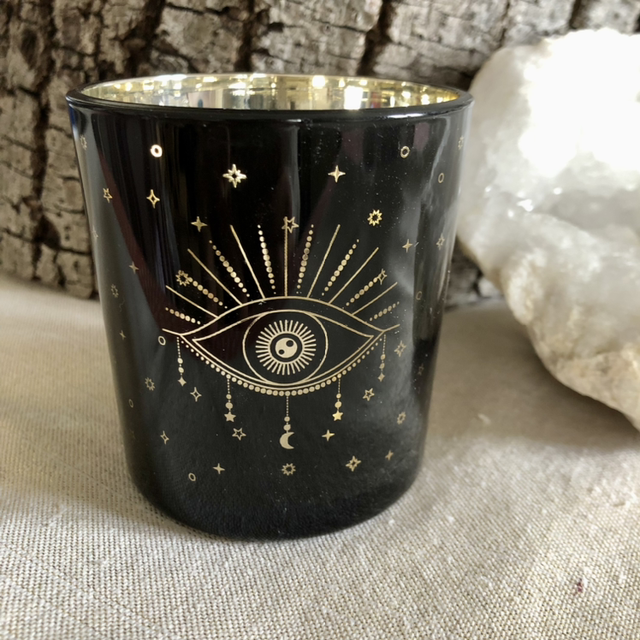 Photophore métallique Oeil de la Providence