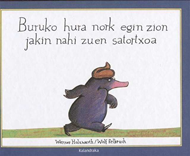 Buruko hura nork egin zion jakin nahi zuen satortxoa - Werner Holzwarth