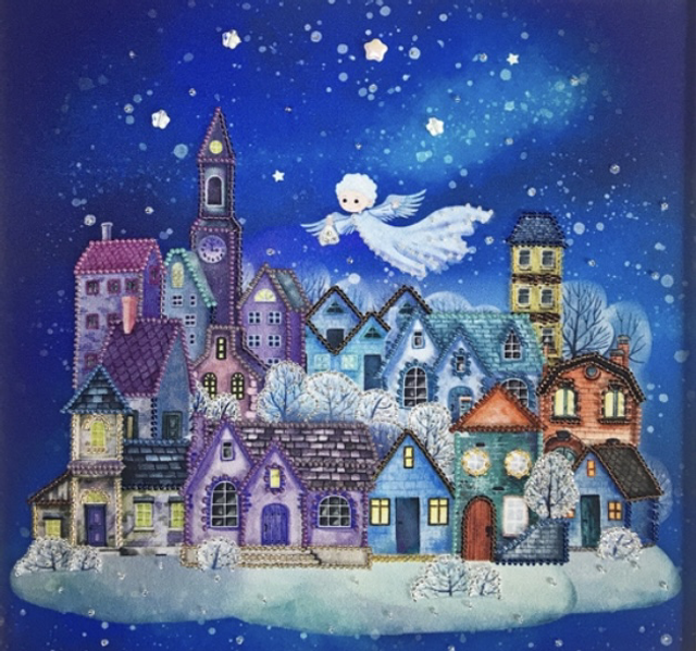 VDV Winter Miracle Bead Embroidery Kit
