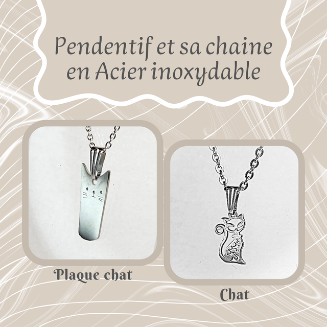 Pendentif XS - Thème &quot;Félin&quot;