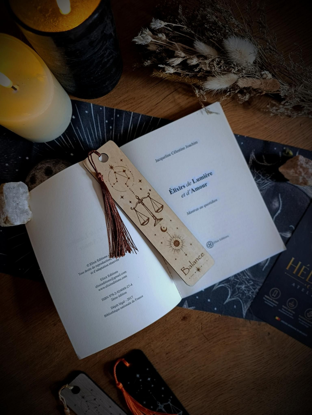 Marque-page Balance en tilleul
