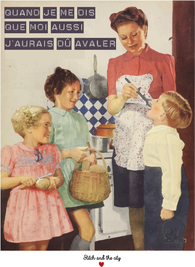 Carte Quand je me dis que moi aussi j&#039;aurai dû avaler