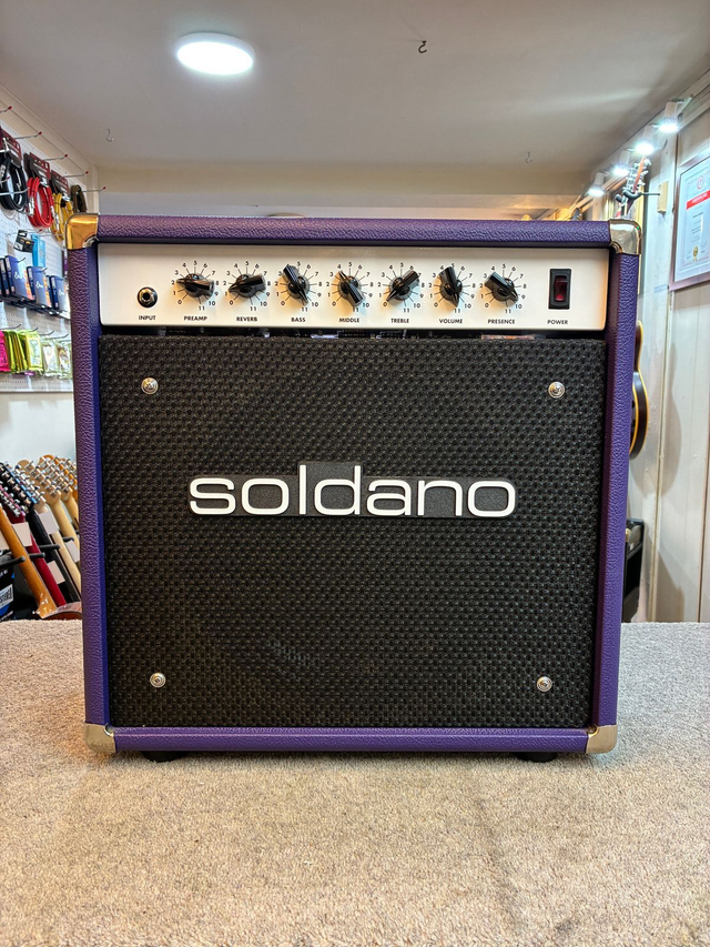 Soldano Astroverb 16 1x12" Combo Circa 2010 Purple