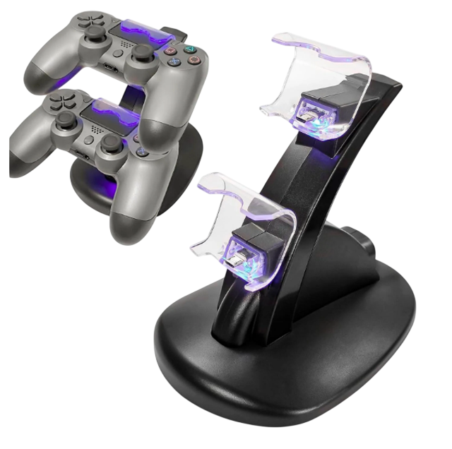 Cargador doble control Ps4