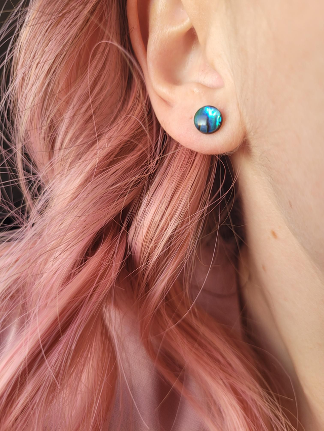 Shiny Perlmutt Stecker 