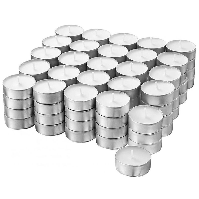  Lumar Velas Blanca sin Aromas (Pack 100 Velas)