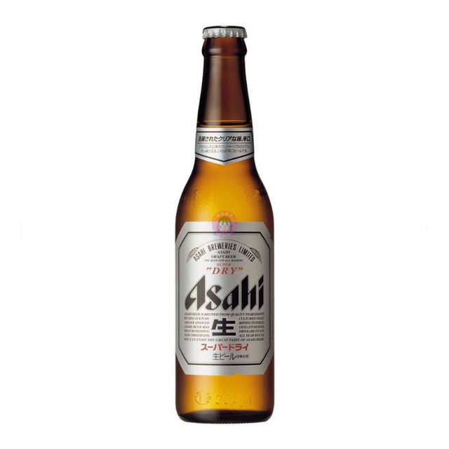 Asahi Super Dry Beer Bottle  330ml