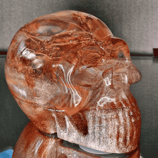 TETE DE MORT PINK FLOWERS