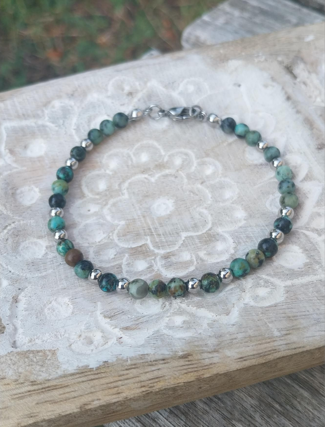 Bracelet en Turquoise Africaine 