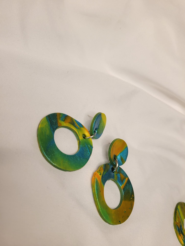 Polymer clay (circle paradise)