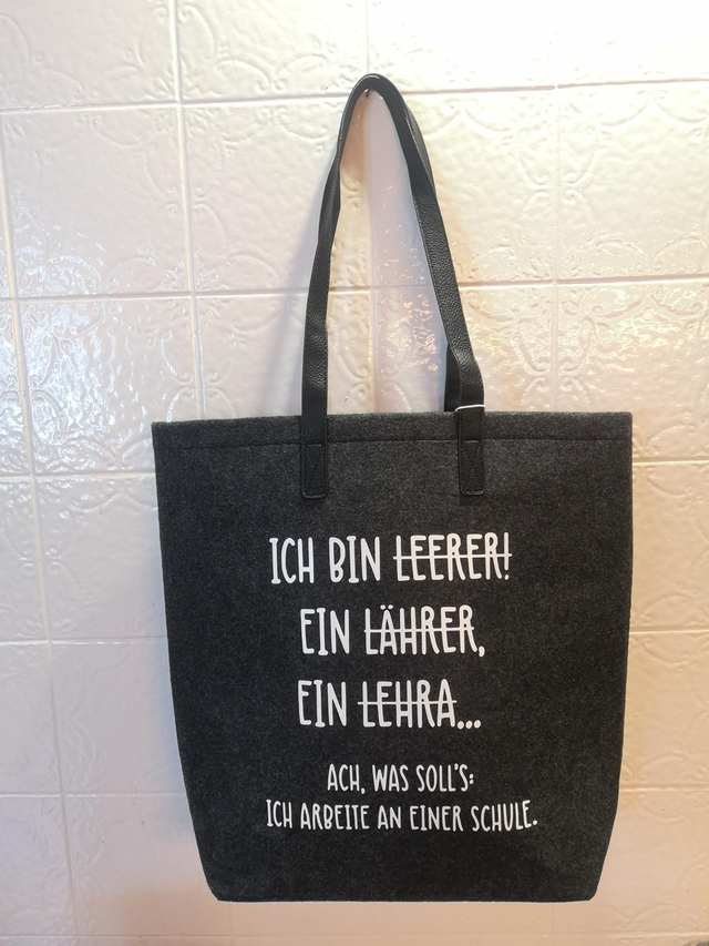 Filztasche Lehrer 