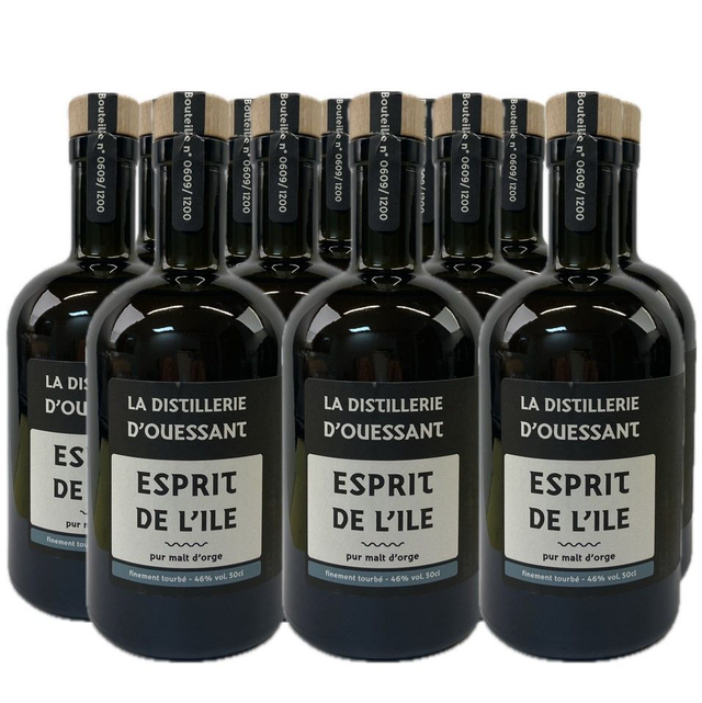 Pur Malt ESPRIT DE L'ILE finement tourbé #2401 - pack x12 - livraison offerte en France métropolitaine