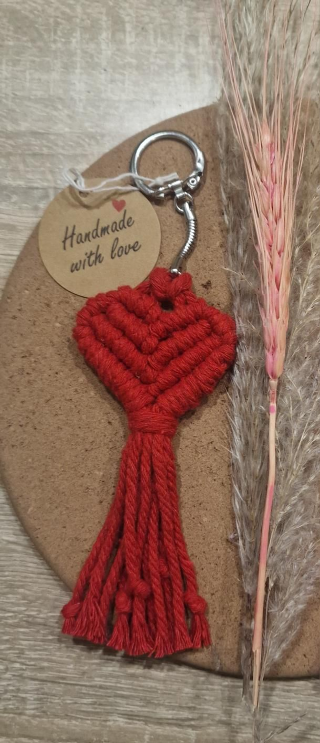 Porte clés cœur 