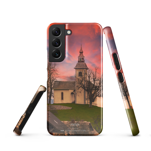  Cover Samsung® sottile sunset church 