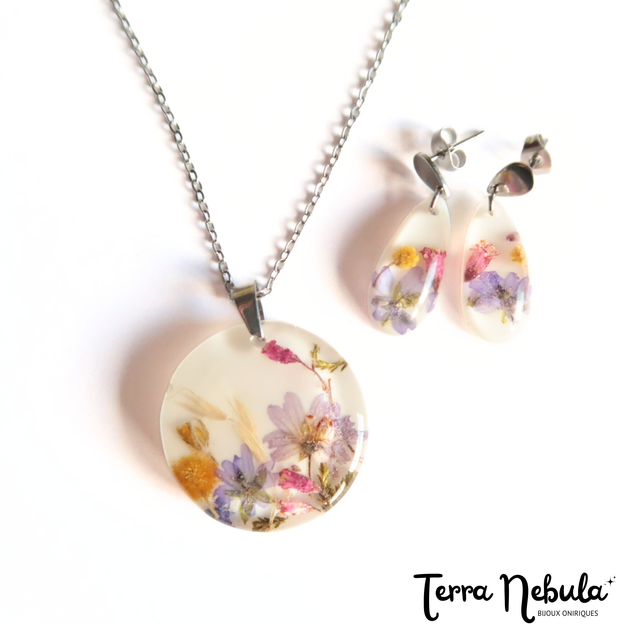 Parure fleurie Bonheur | PA05