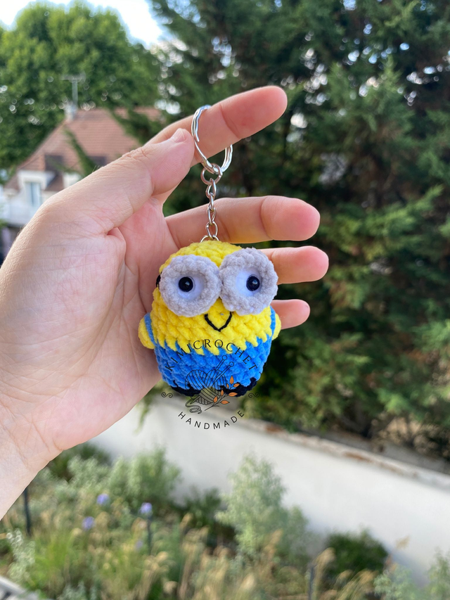 Small Minion Keychain