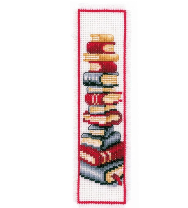 Lesezeichen Bücherstapel