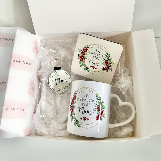 Gift Box - World&#039;s Best Mum - No Text on Box