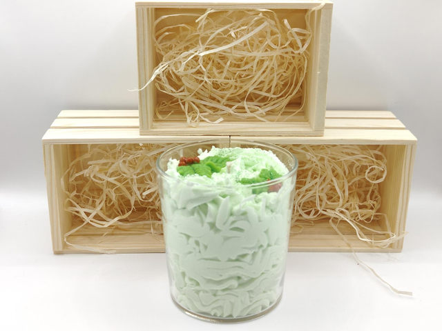 Bougie Gourmande Houx de Noël